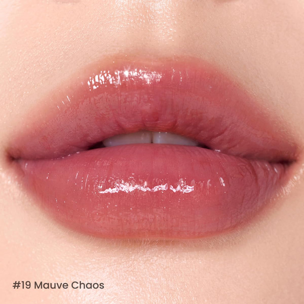 Peripera Ink Mood Glowy Tint wear test on lips throughout day