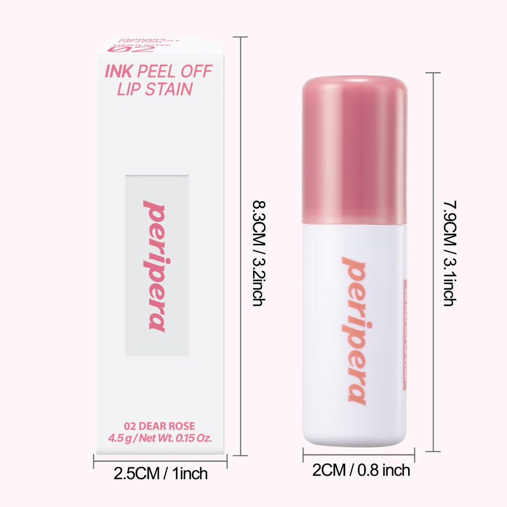 Peripera Ink Peel Off Lip Stain bottle close-up and shade detail