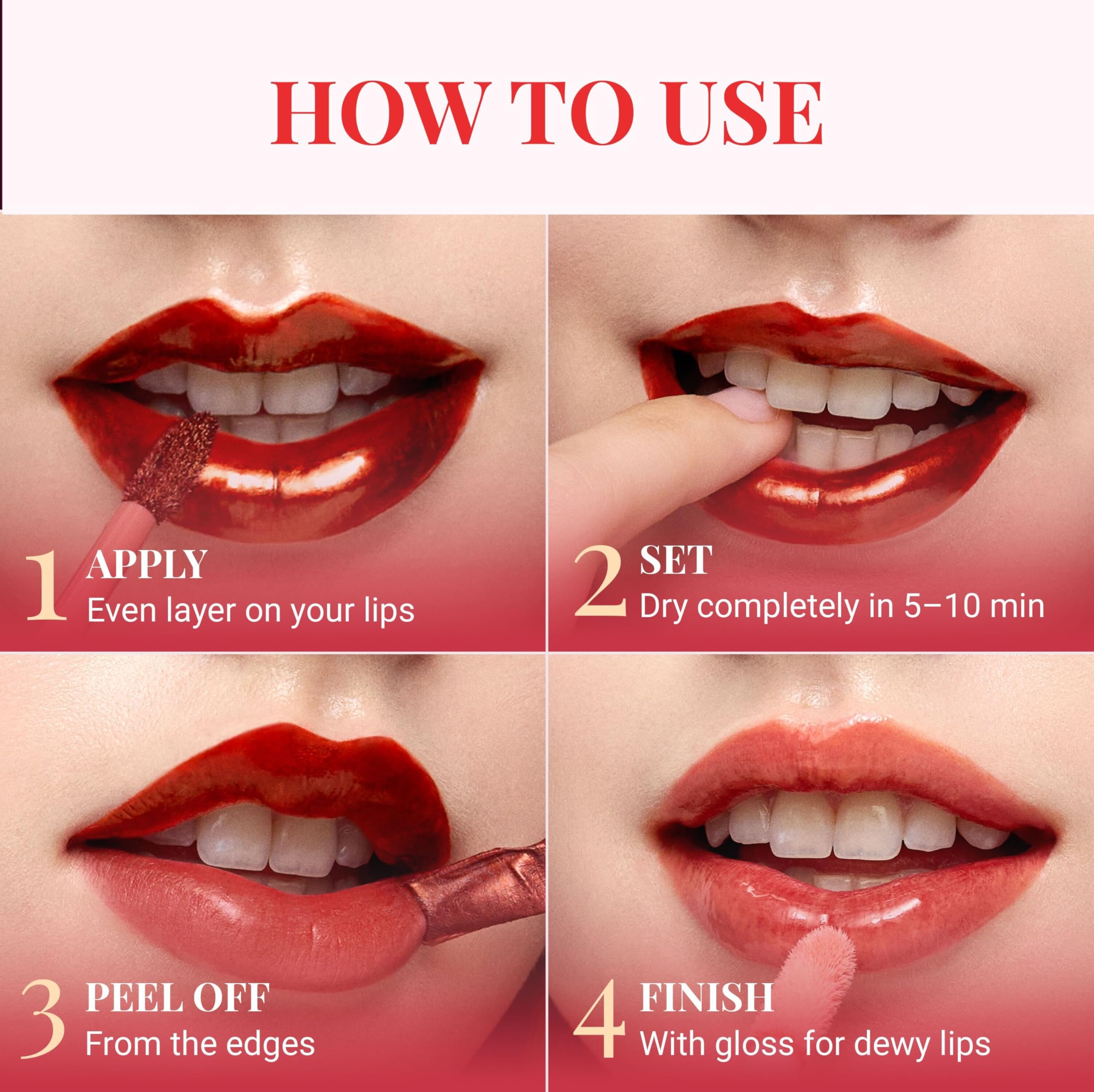 Buildable color from sheer to bold for versatile looks.