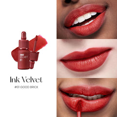 Peripera Ink The Velvet Lip Tint features a comfort-first formula with jojoba oil and hyaluronic acid.