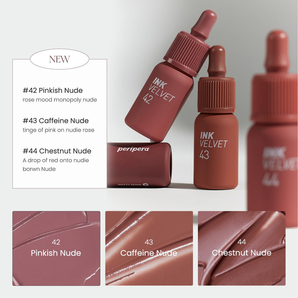 Gradient look created with Peripera Lip Tint for diffused color