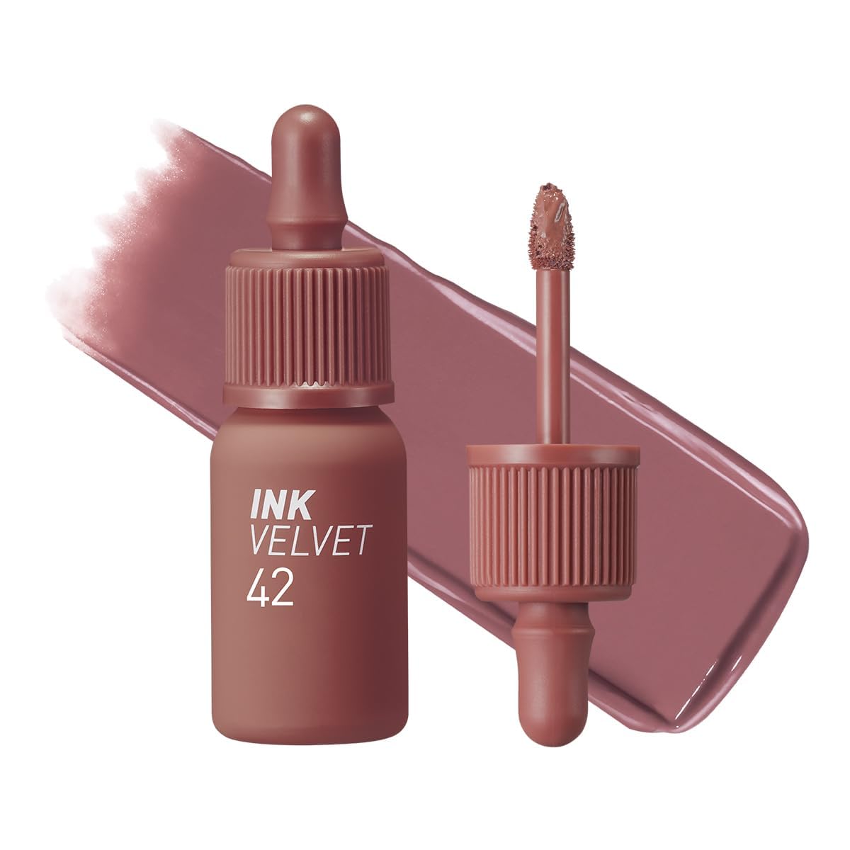 Peripera Ink the Velvet Lip Tint packaging shows compact, portable color.