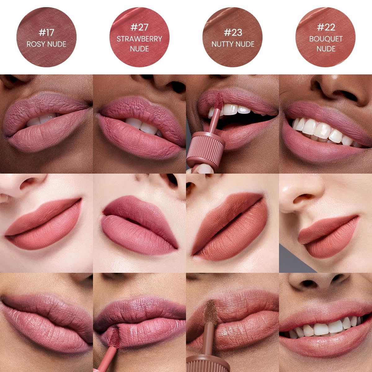 Peripera Ink the Velvet Lip Tint Vitality Coral Red gluten-free paraben-free formula