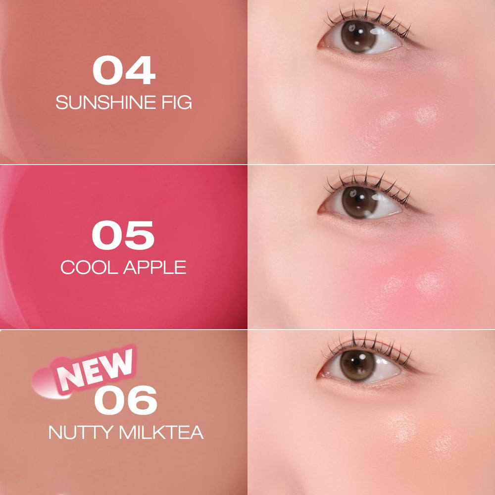 Peripera Syrupy Tok Cheek 5-shade collection for versatile looks