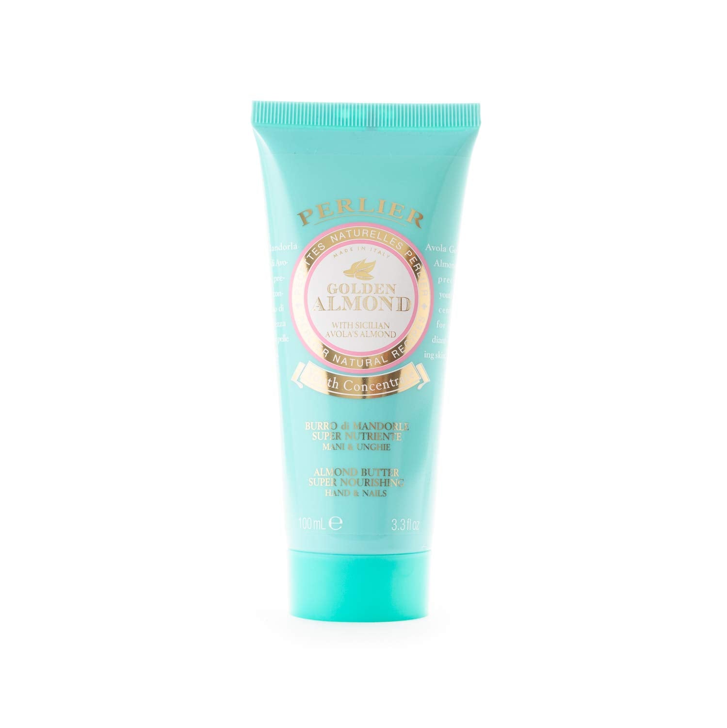 Perlier Golden Almond Hand and Nail Butter jar for nourished hands and stronger nails