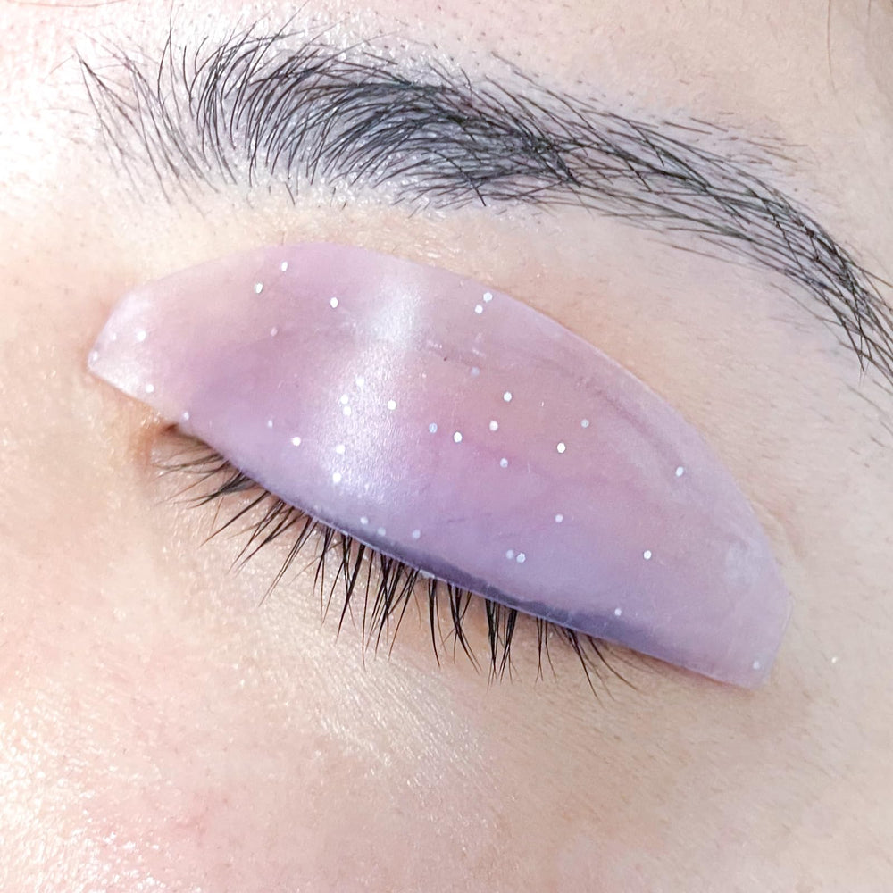 PERMANIA flat shields purple for lash lift pads gently soften lashes at the base