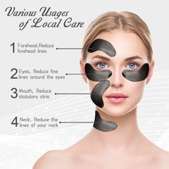 Permotary eye patches reduce puffiness with soothing cool sensation.