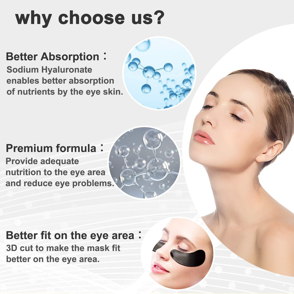 Permotary gel eye mask can be used on forehead and neck.