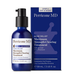 Perricone MD Acne Relief Clearing cream swirl ready for easy application