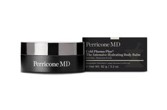 Perricone MD Cold Plasma Plus Hydrating Balm bottle shown for daily moisture.