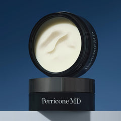 Perricone MD Cold Plasma Plus Hydrating Balm cream-texture close-up highlighting rich non-greasy feel.