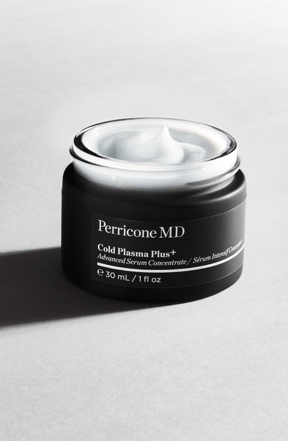 Perricone MD Cold Plasma Plus+ omegas 3-6-9 visual emphasizes moisture barrier support.