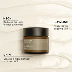 Perricone MD Cold Plasma Sub D texture closeup highlights a cooling gel-cream feel