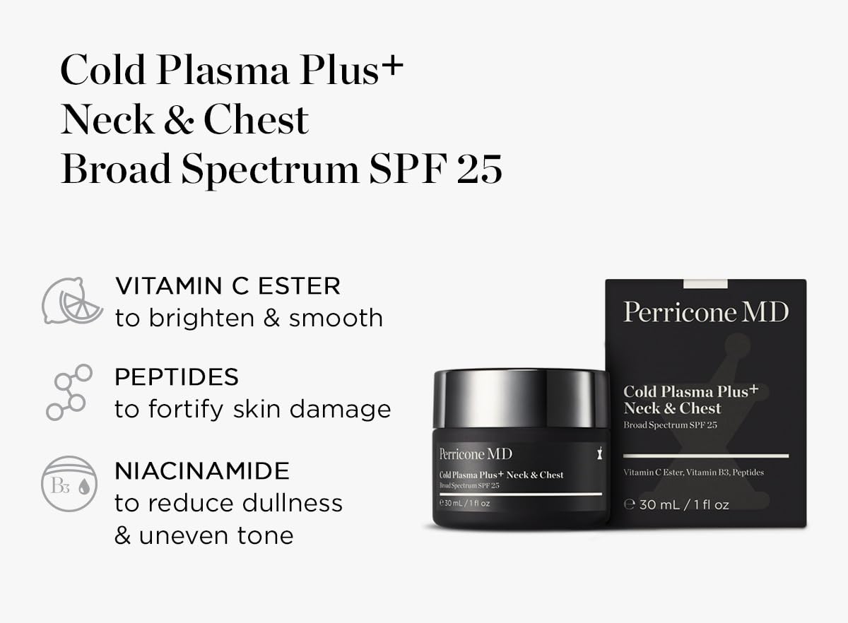 Packaging shot highlighting whipped lightweight texture of Perricone MD cream.