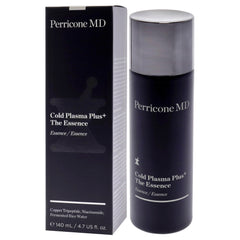Perricone MD The Essence bottle label details, highlighting Niacinamide and Copper Tripeptide.