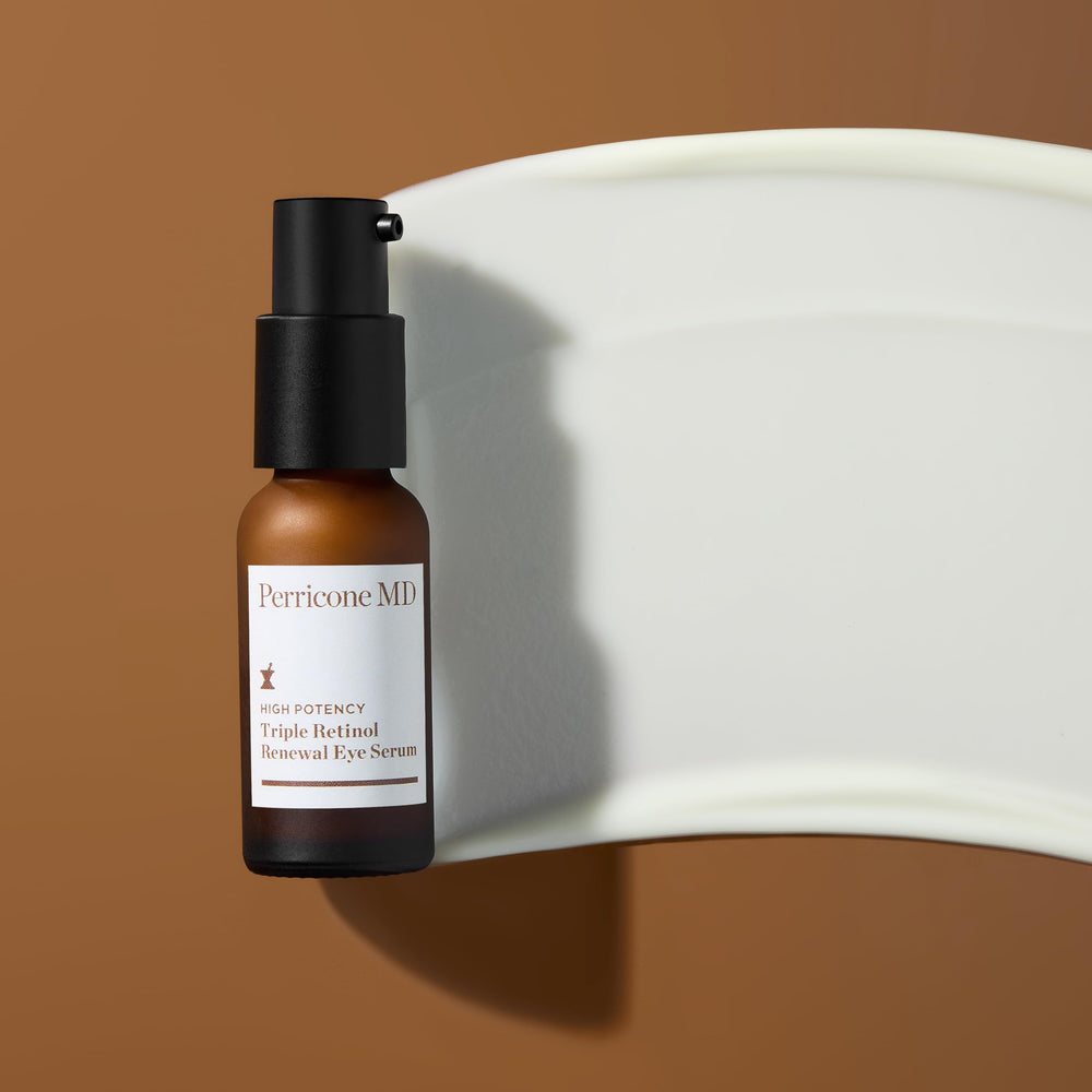 Perricone MD eye serum COQ10 close-up highlighting antioxidant renewal.