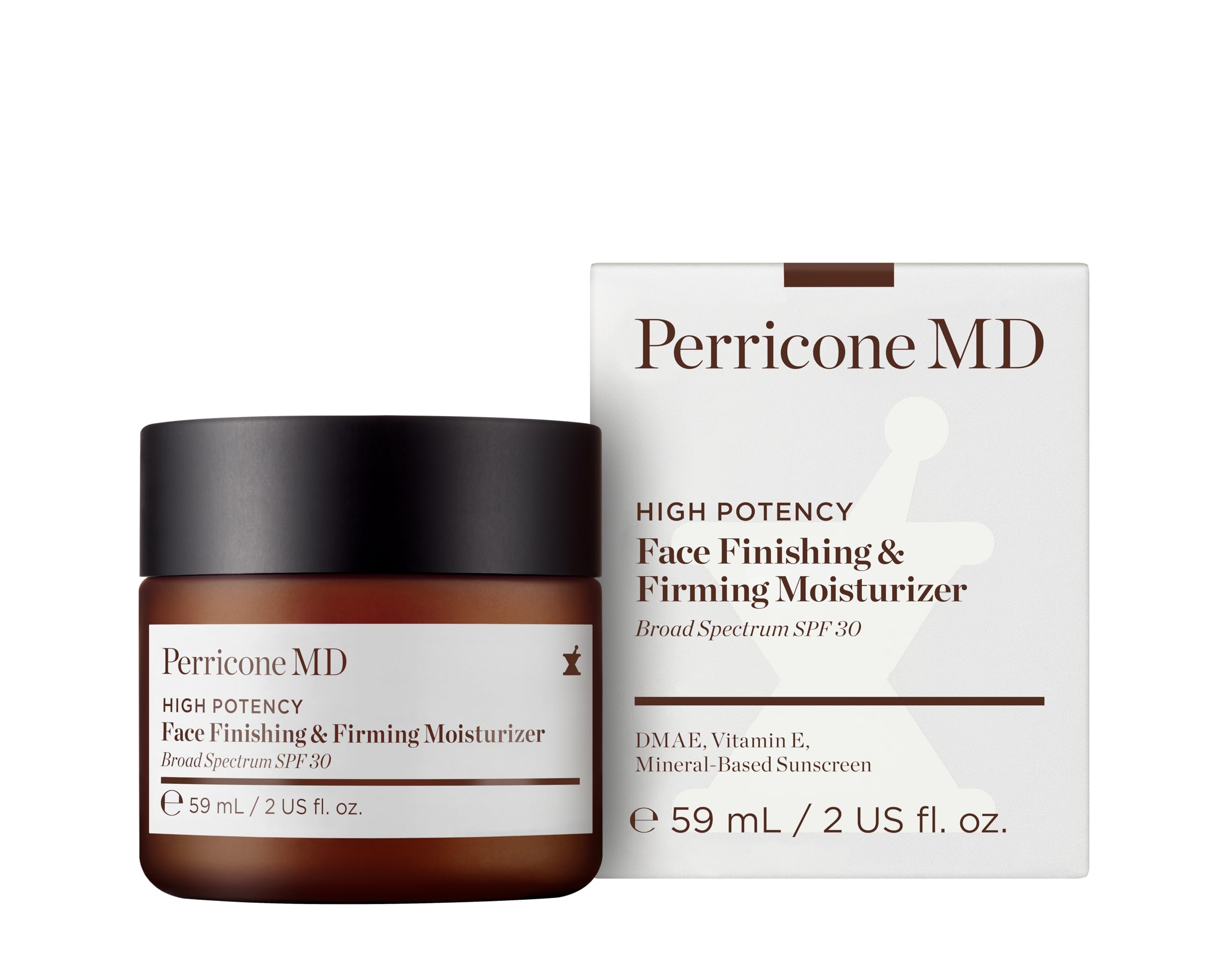 Perricone MD cream texture close-up showing silky finish and smooth application.