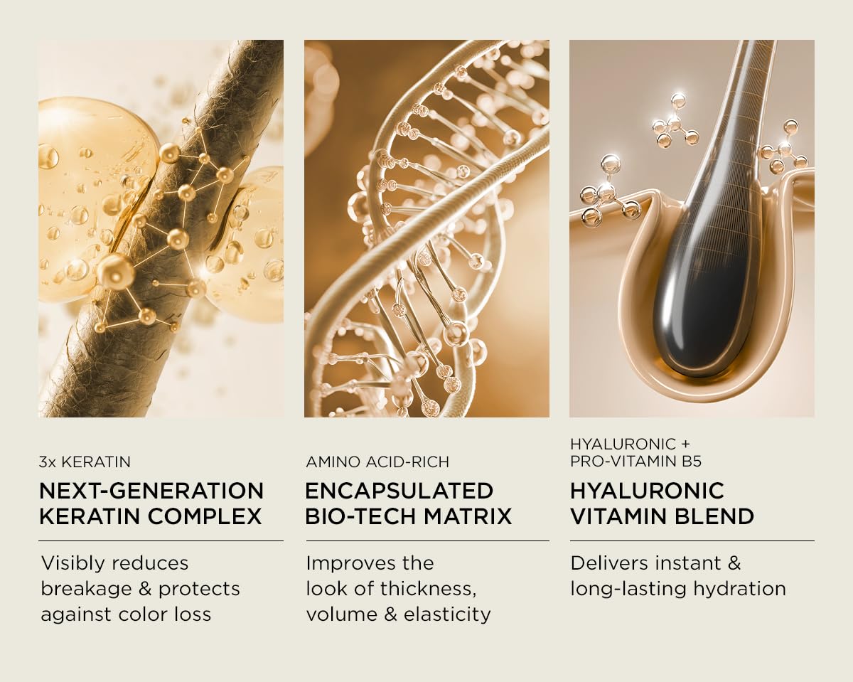 Perricone MD mask applied to damp hair for smoothness