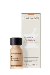 Perricone MD No Makeup Eyeshadow Shade 2 daylight swatch with soft satin finish.