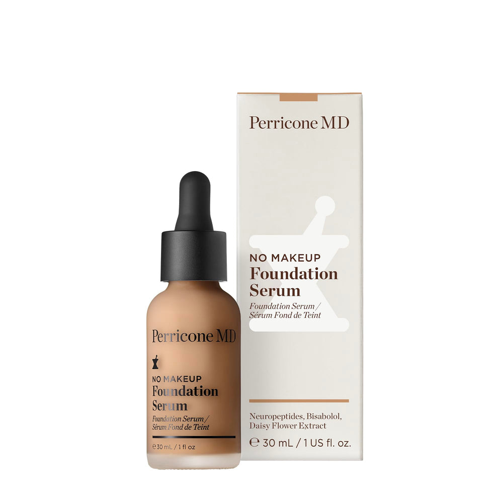 Foundation-serum swirl demonstrating blendable texture and coverage