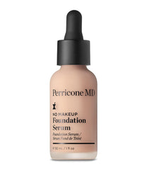 Perricone MD No Makeup Foundation Serum porcelain bottle front for a skin-enhancing routine.