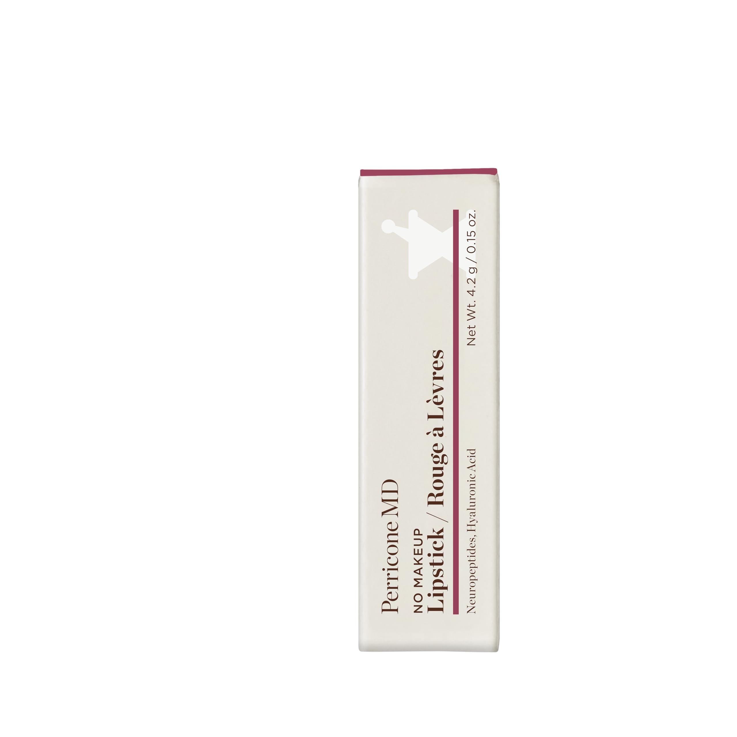 Perricone MD No Makeup Lipstick Rose swirl on lips with hydrating sheer color