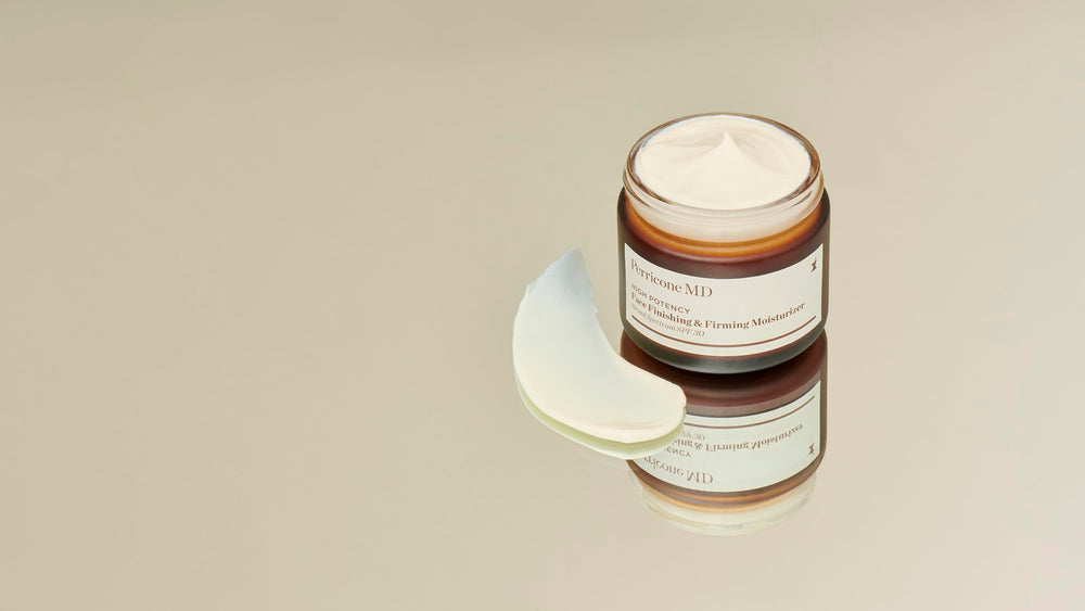 Perricone MD radiant skin appearance suggesting a healthy-looking glow.