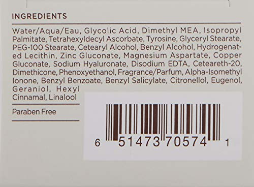 Perricone MD Vitamin C Ester Brightening Amine serum swirl on skin.