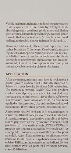 Perricone MD Vitamin C Ester Brightening Amine serum texture looks lightweight and fast absorbing.