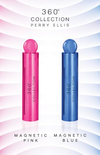 Perry Ellis 360 Magnetic Pink box packaging highlights gift-ready presentation.