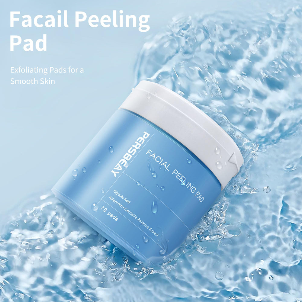 Persbeay Glycolic Acid Pads embossed pad ready for gentle skin renewal.