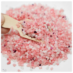 Persidra Lavender bath salt for relaxation and stress relief.