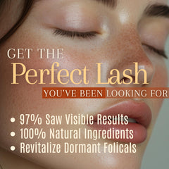 Lashes appear fuller with daily use.
