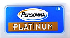 Personna Platinum chrome coating detail highlights corrosion resistance