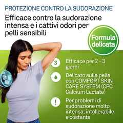 PerspireX Comfort roll-on in use providing discreet daily protection.