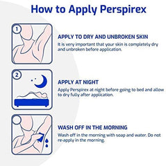 Perspirex Original fragrance-free label emphasizes suitability for fragrance-sensitive users.