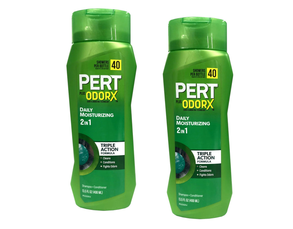 Pert 2in1 Complete Clean daily-use packaging supports a simple morning routine.