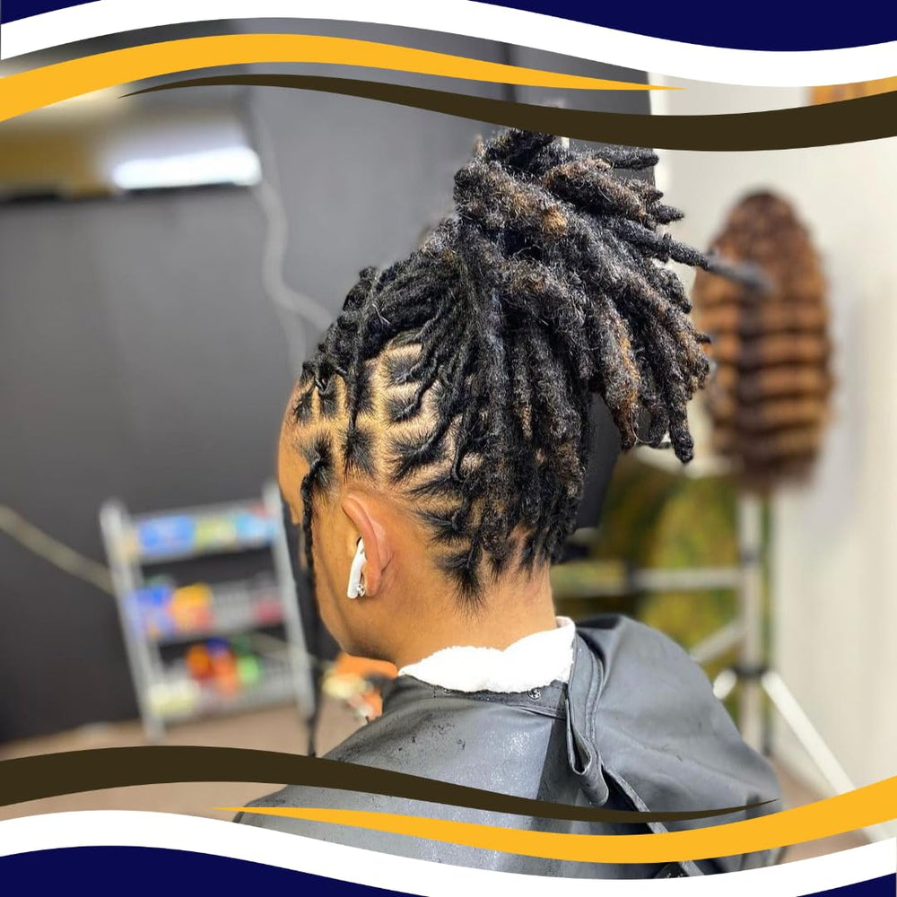 No heavy buildup or flaking after Peruvian White Braid gel use.