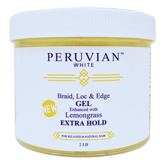 Peruvian White Braids N Lox Braid 2lbs delivers lasting hold for intricate styles.
