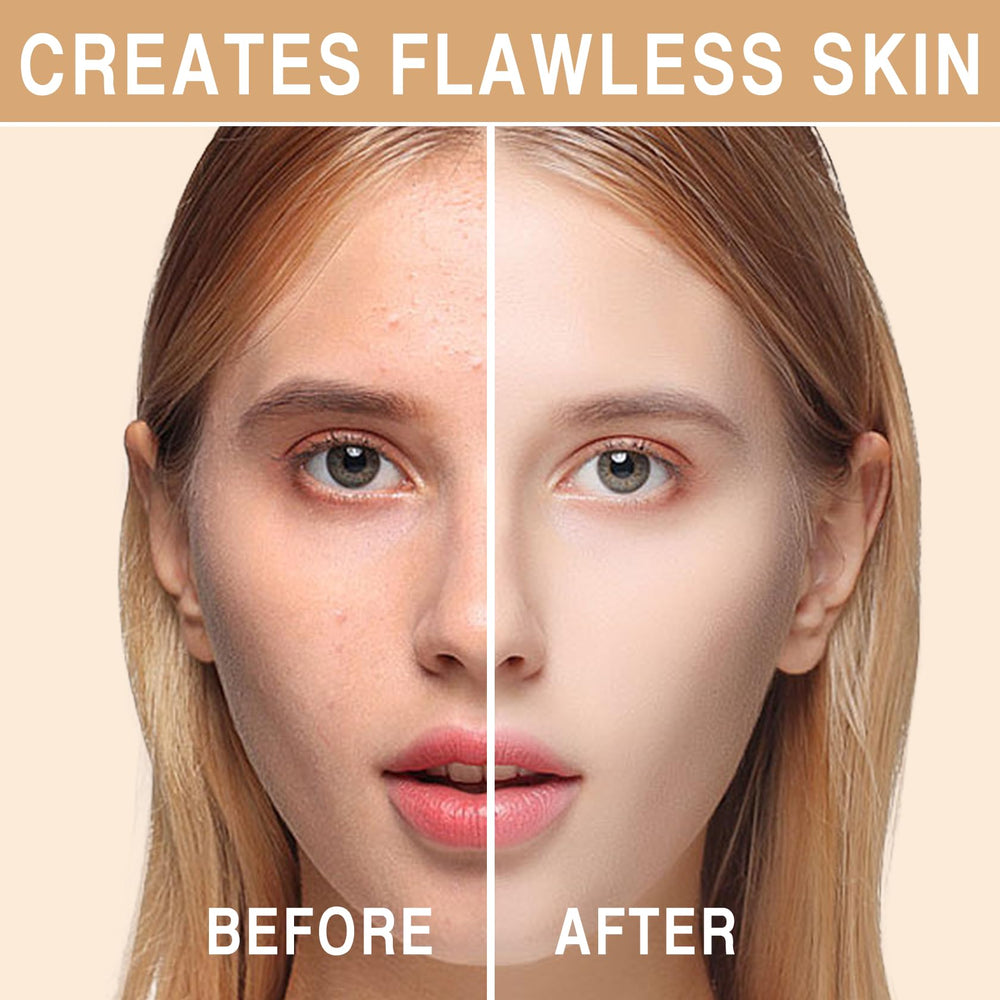 Close-up of PERVALA CC Cream texture highlighting a lightweight feel.