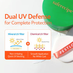 PESTLO Saferecipe sebum-control-matte-finish keeps skin matte throughout the day.