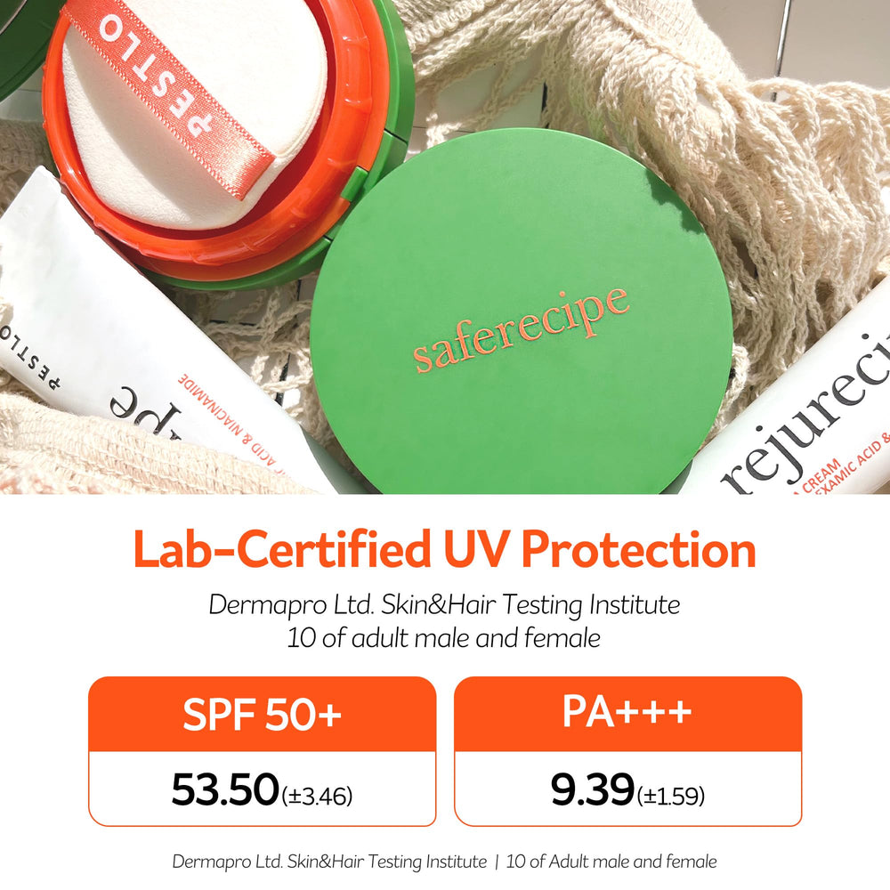 PESTLO Saferecipe silky-powdery-finish for a smooth, matte look.