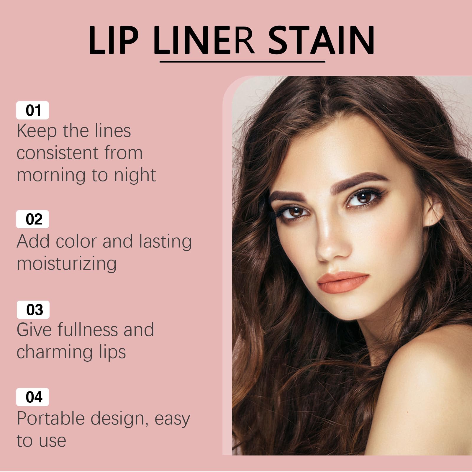 Petansy long-lasting transfer-proof lip color stays put.