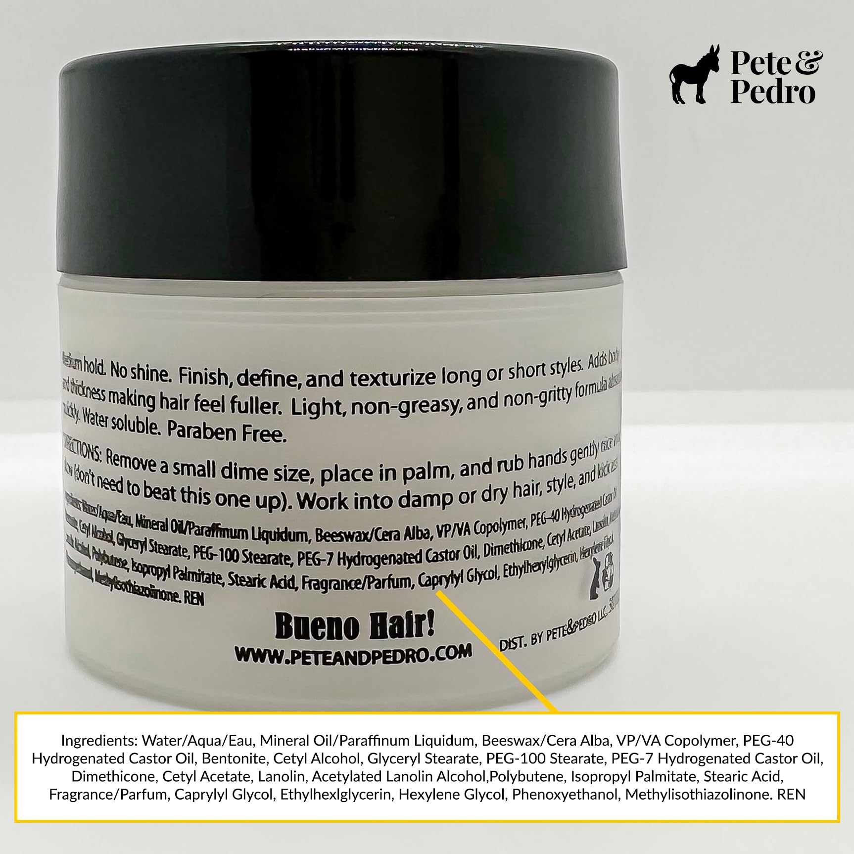 Fresh, slightly earthy fragrance suitable for daytime use.