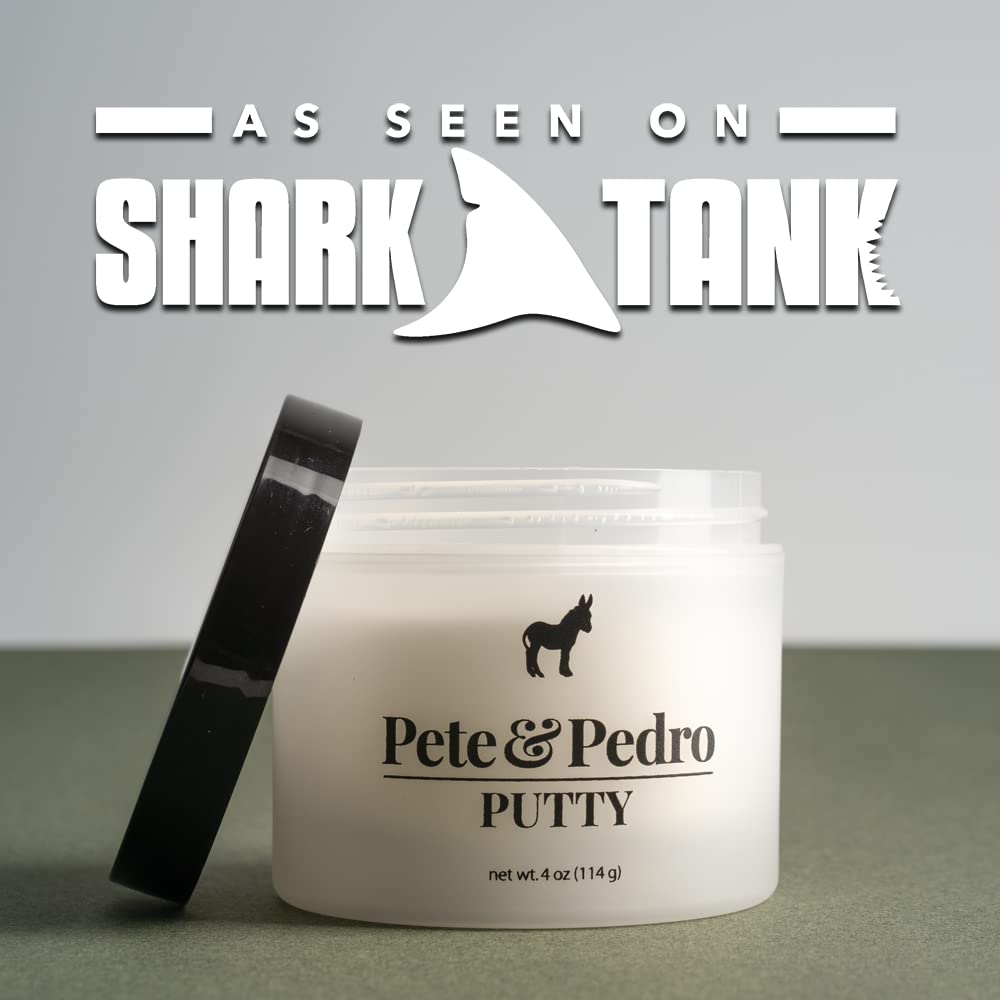 Pete & Pedro Hair Putty water-soluble formula with easy wash-out
