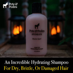 HYDRATE rich foam demonstrates gentle daily cleansing for all hair types.