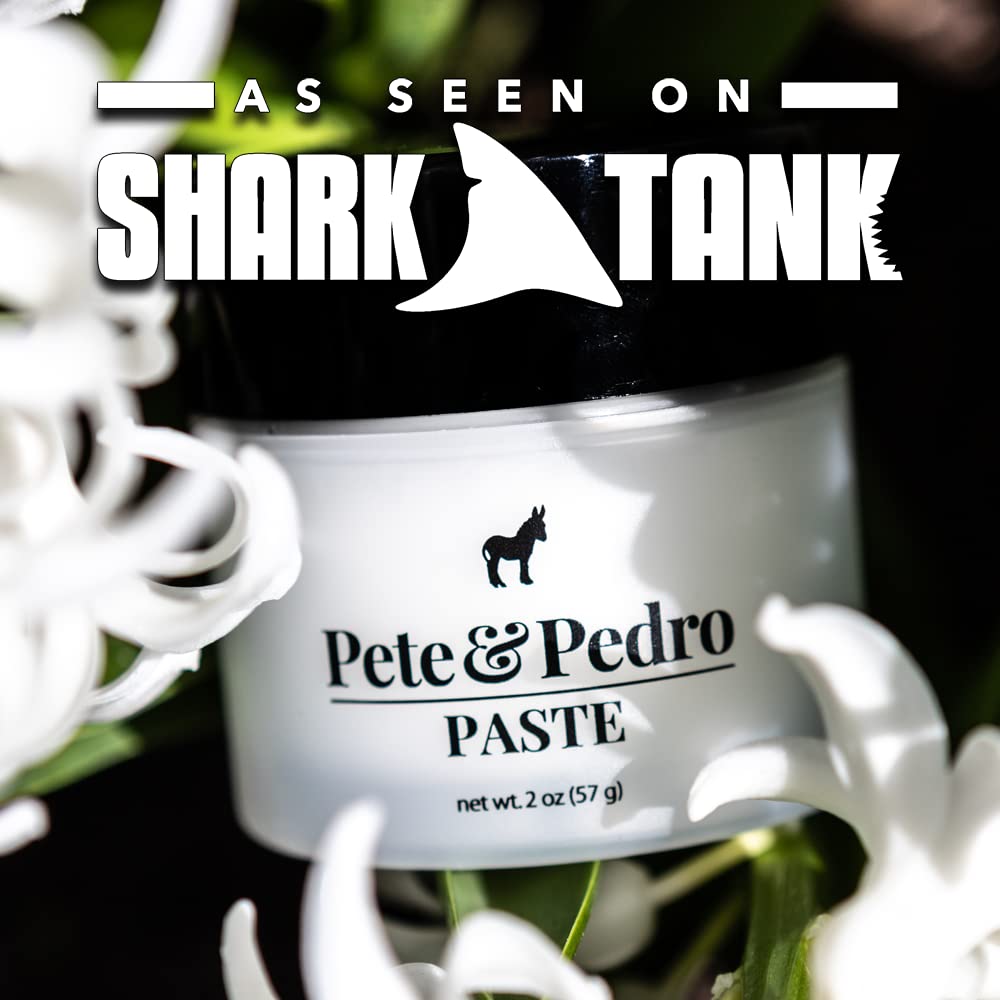 Pete & Pedro Paste with argan and coconut oil for nourished, manageable hair.