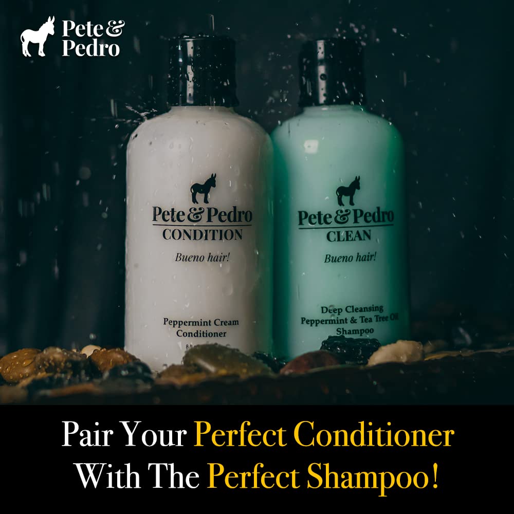 Paraben-free formula for gentle, daily conditioning with Peppermint Conditioner.