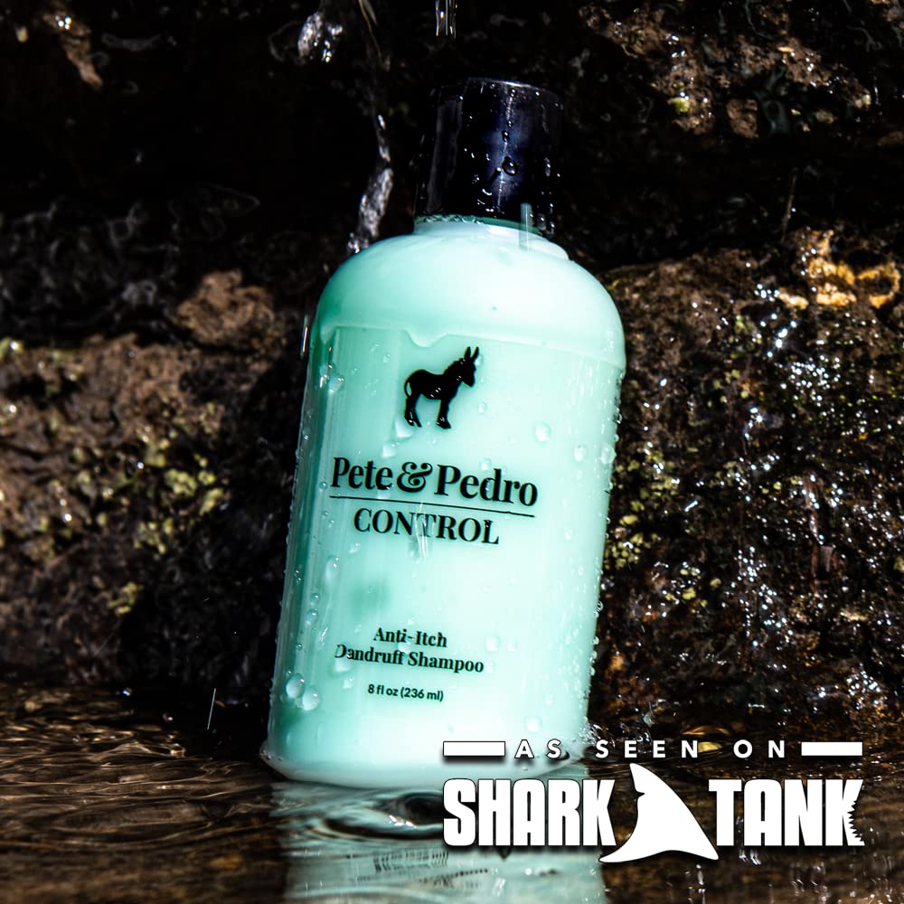 Shark Tank feature badge on packaging adds credibility to the grooming duo.