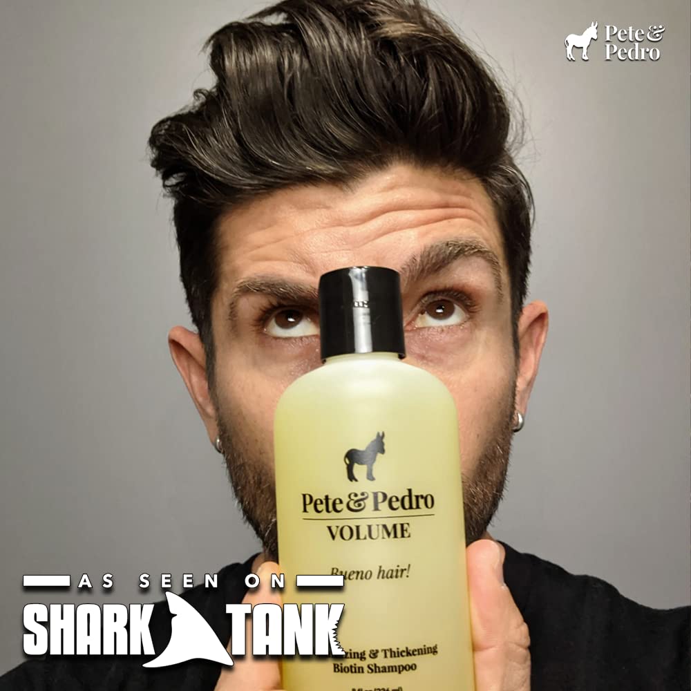  Pete & Pedro Volume Shampoo pump applicator for easy daily use